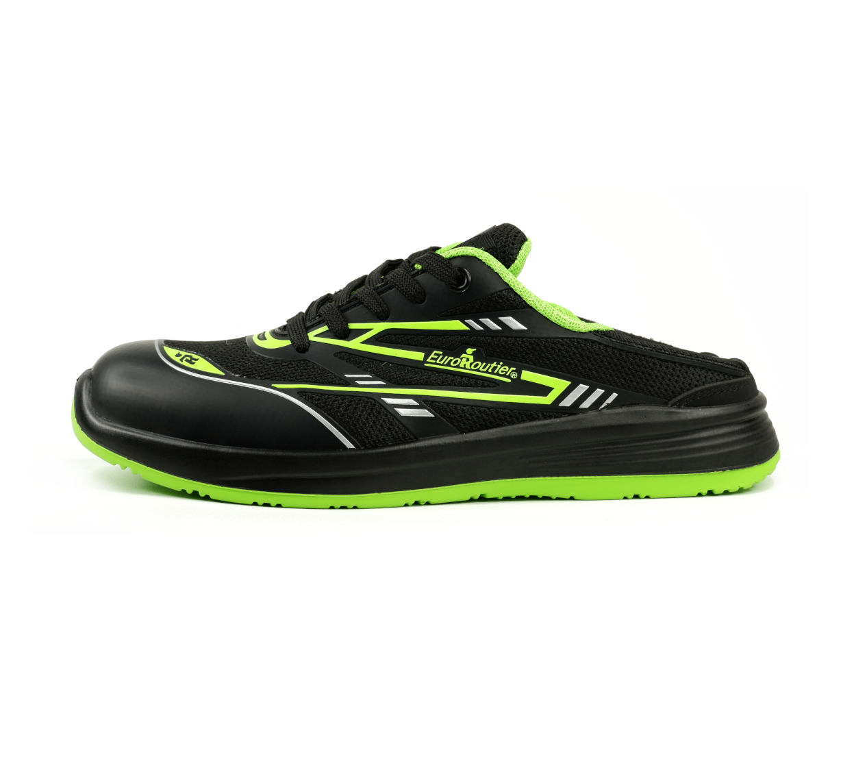 TALLONE PIEGHEVOLE HYBRID TECH GREEN SCARPE ANTINFORTUNISTICHE SAFETY SHOES