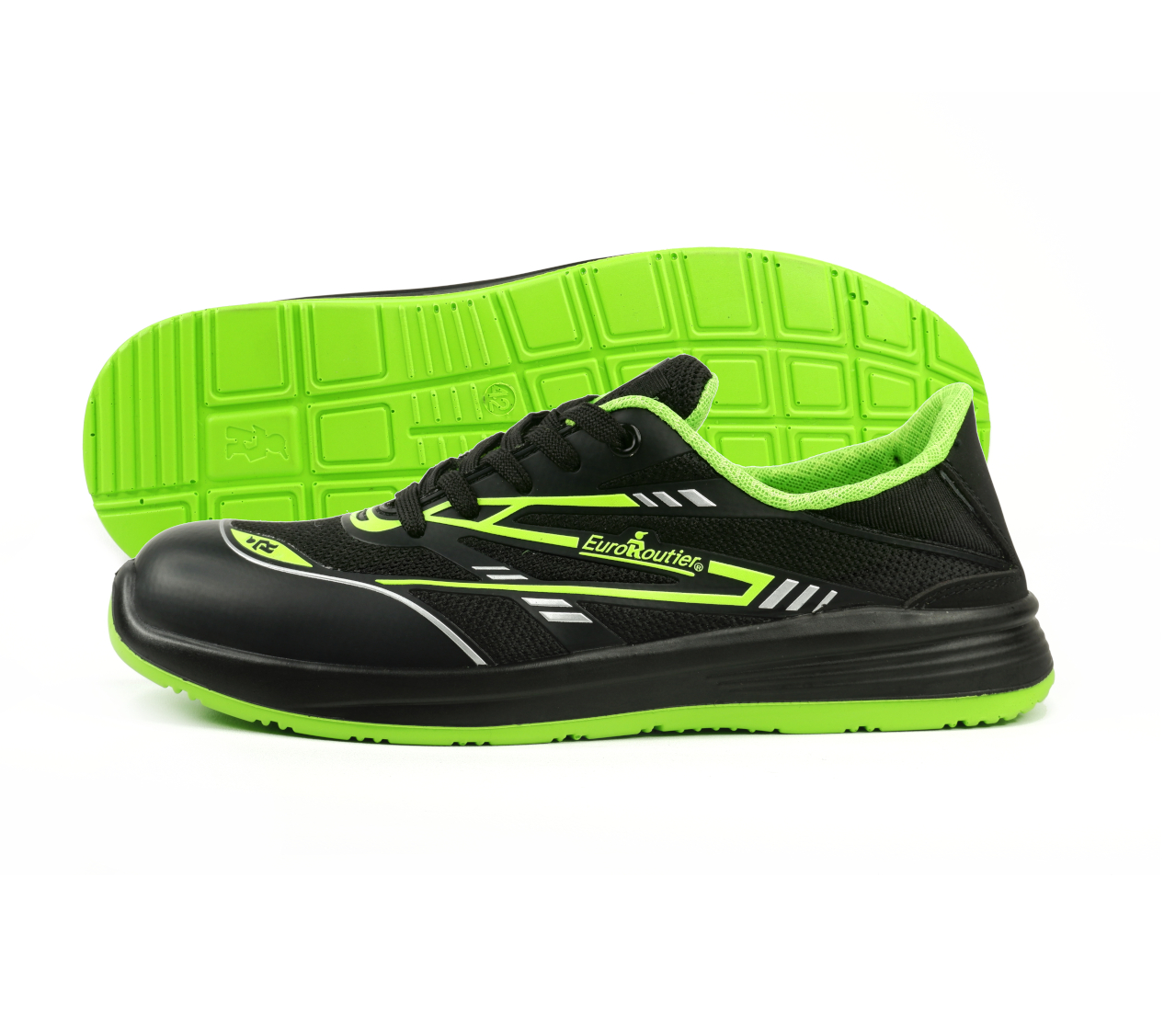 TALLONE PIEGHEVOLE HYBRID TECH GREEN SCARPE ANTINFORTUNISTICHE SAFETY SHOES